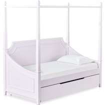 Undefined Value City Furniture, Twin Canopy Bed With Trundle