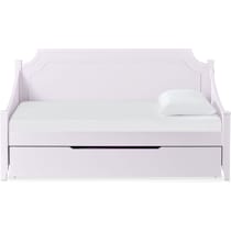 elle purple twin daybed with trundle   