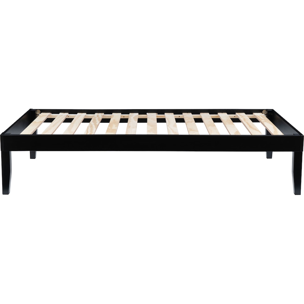 elna black twin bed   