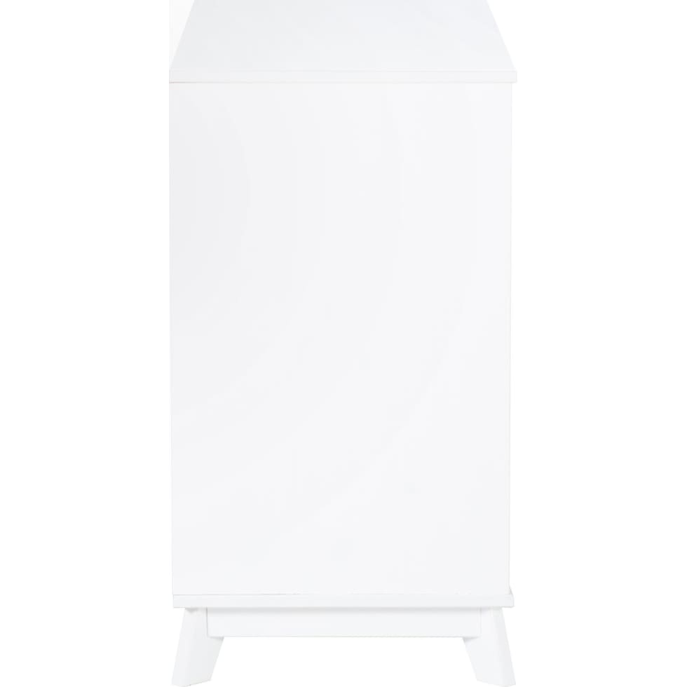 elna white dresser   