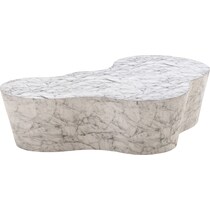 elodie white coffee table   