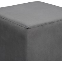 eloise gray ottoman   