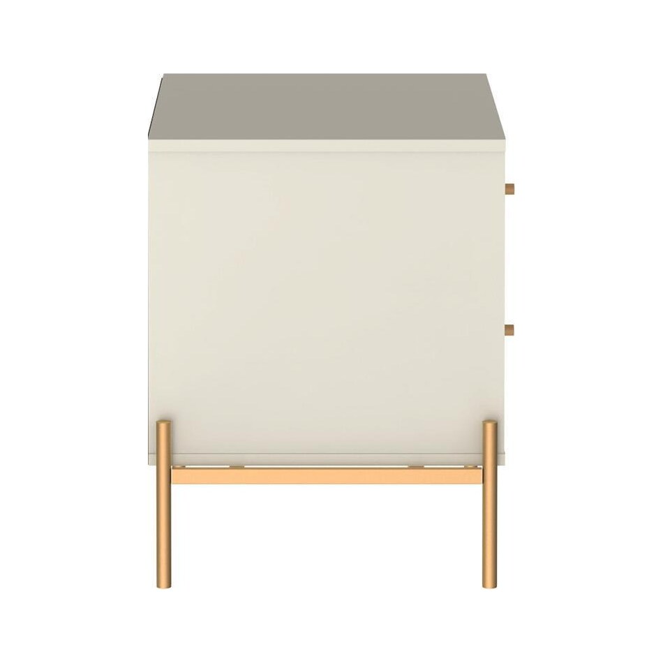 elowen white end table   