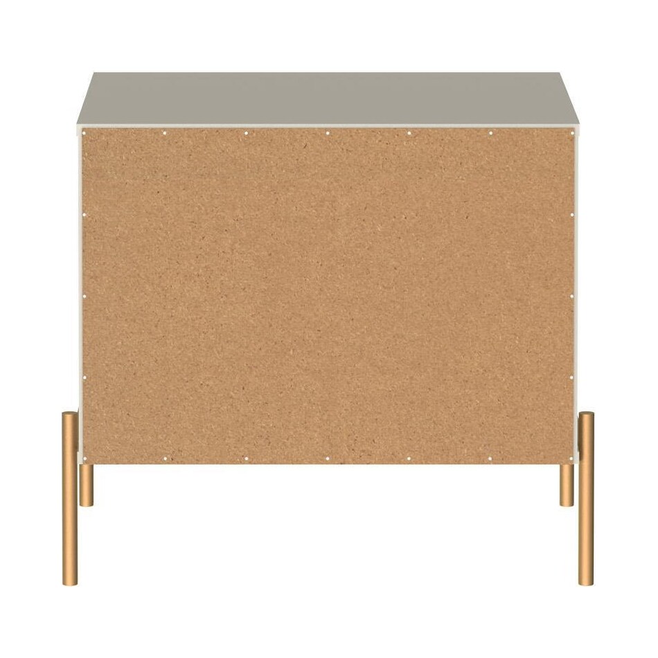 elowen white end table   