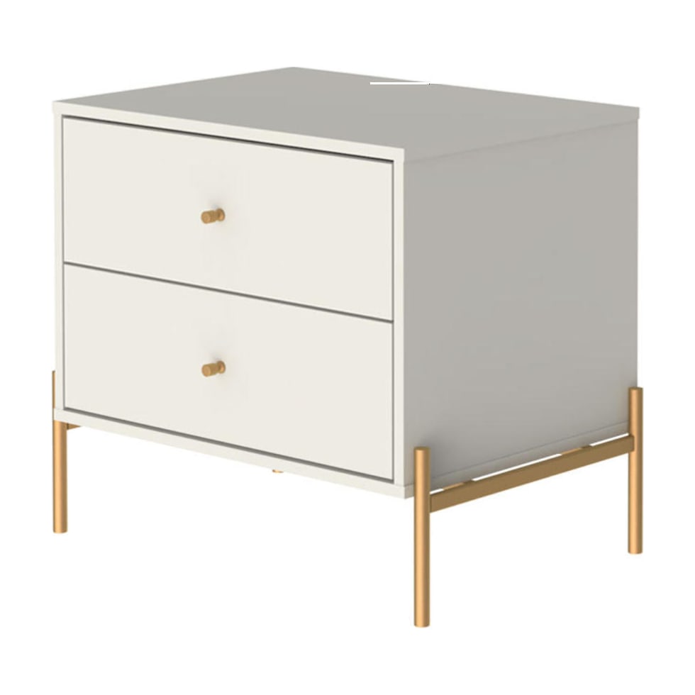 elowen white end table   