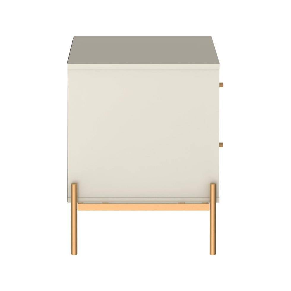 elowen white end table   