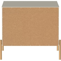 elowen white end table   