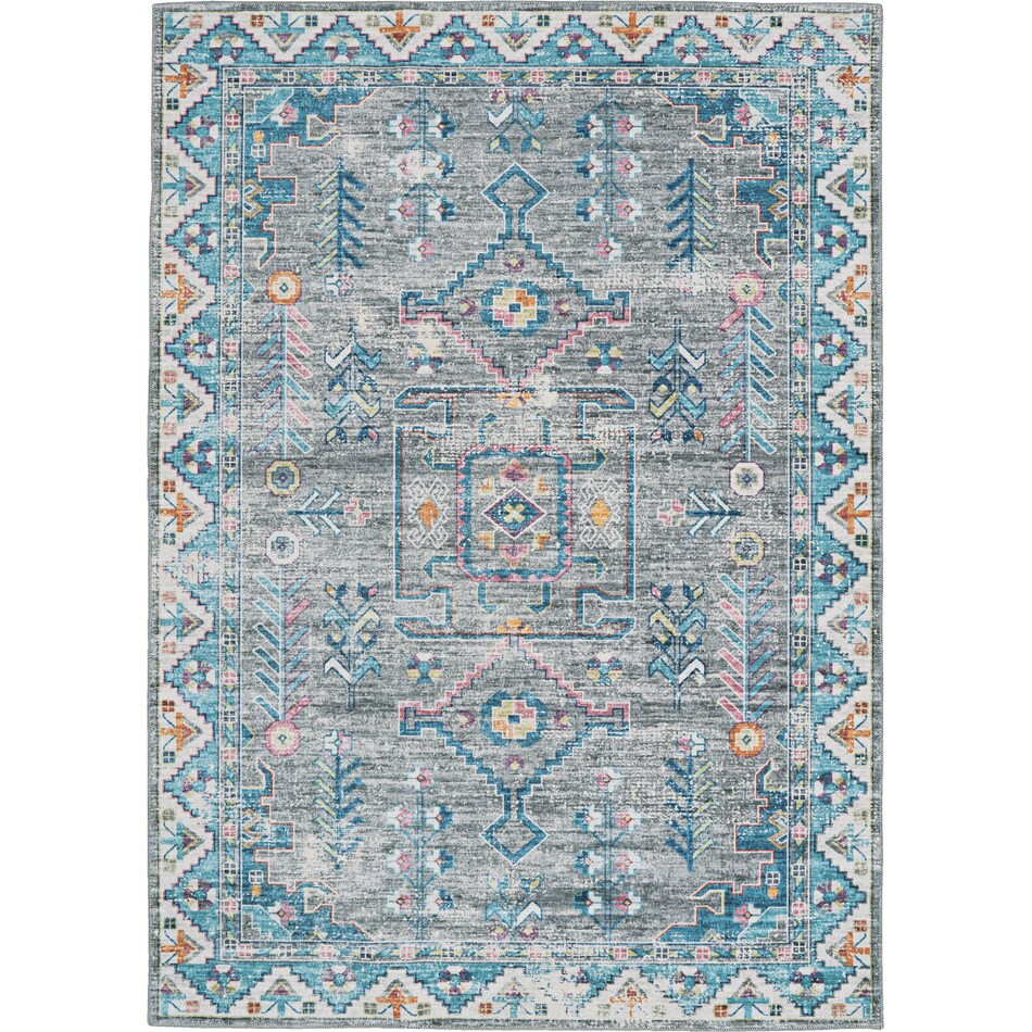 elsie multicolor area rug  x    