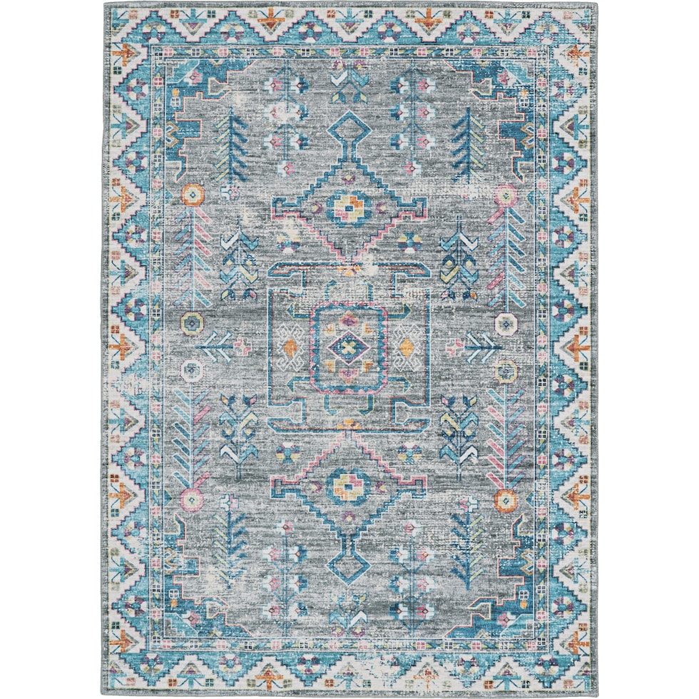 elsie multicolor area rug  x    