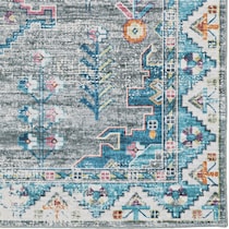 elsie multicolor area rug  x    