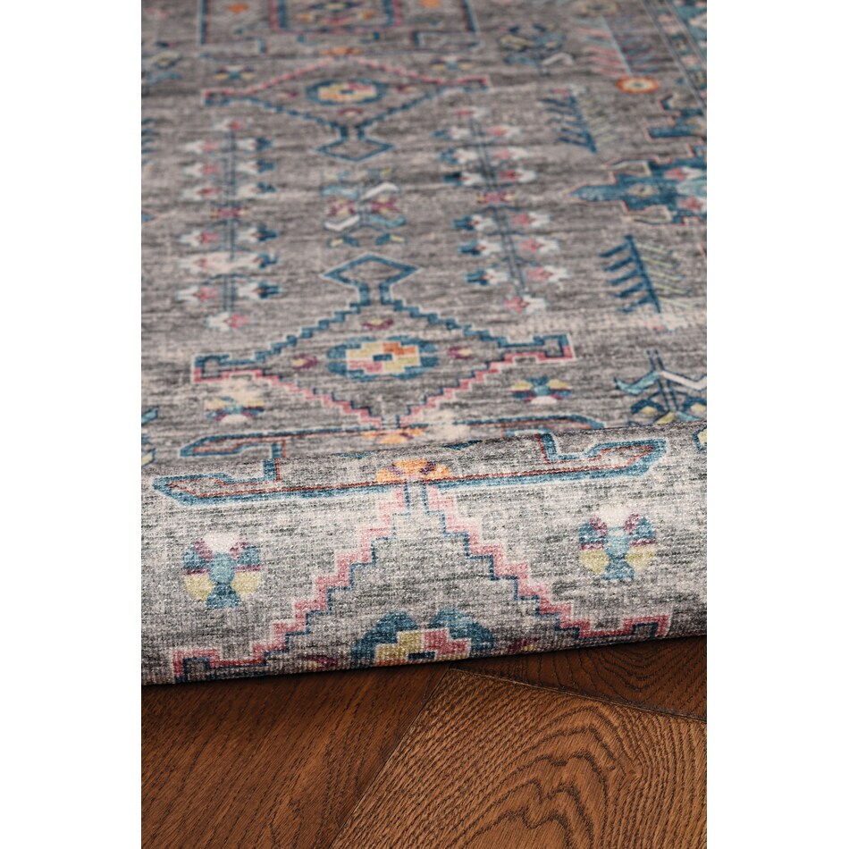 elsie multicolor area rug  x    