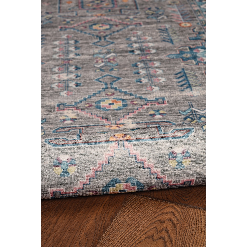 elsie multicolor area rug  x    