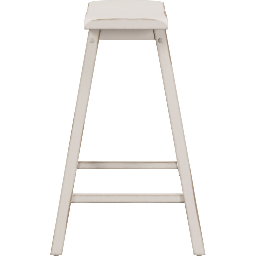 elton white counter height stool   