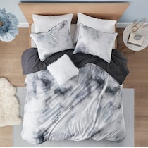 emberly gray king california king bedding set   