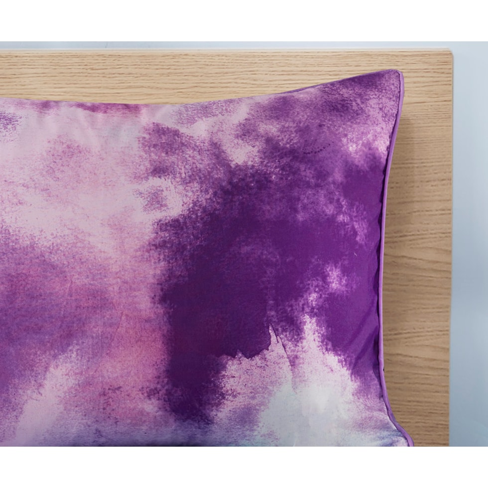 emberly purple full queen bedding set   