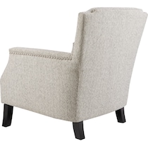 embry gray accent chair   