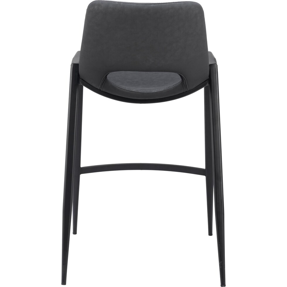 emerson black counter height stool   
