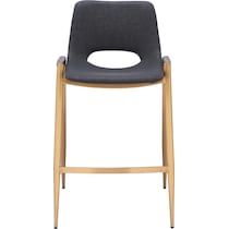 emerson black counter height stool   