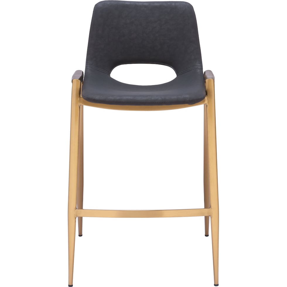 emerson black counter height stool   
