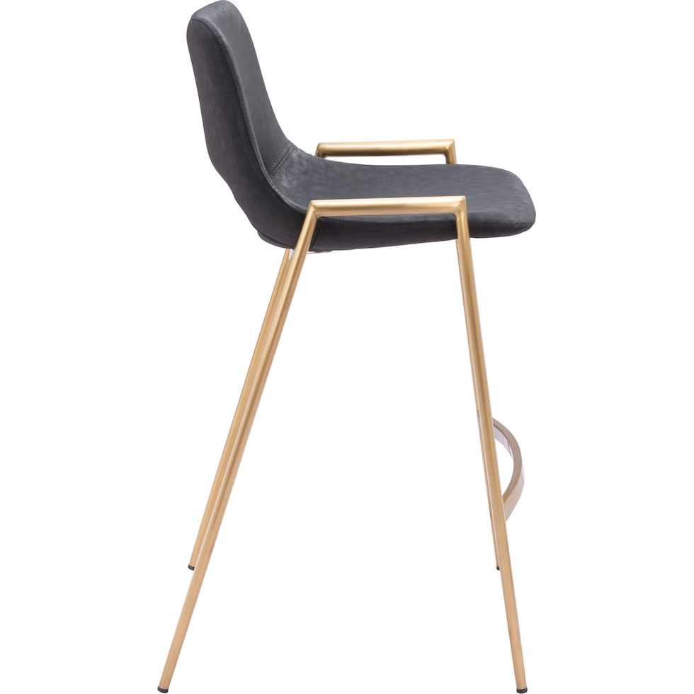 emerson black counter height stool   