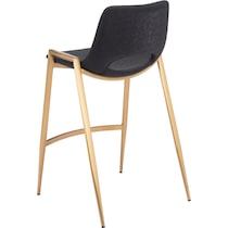 emerson black counter height stool   