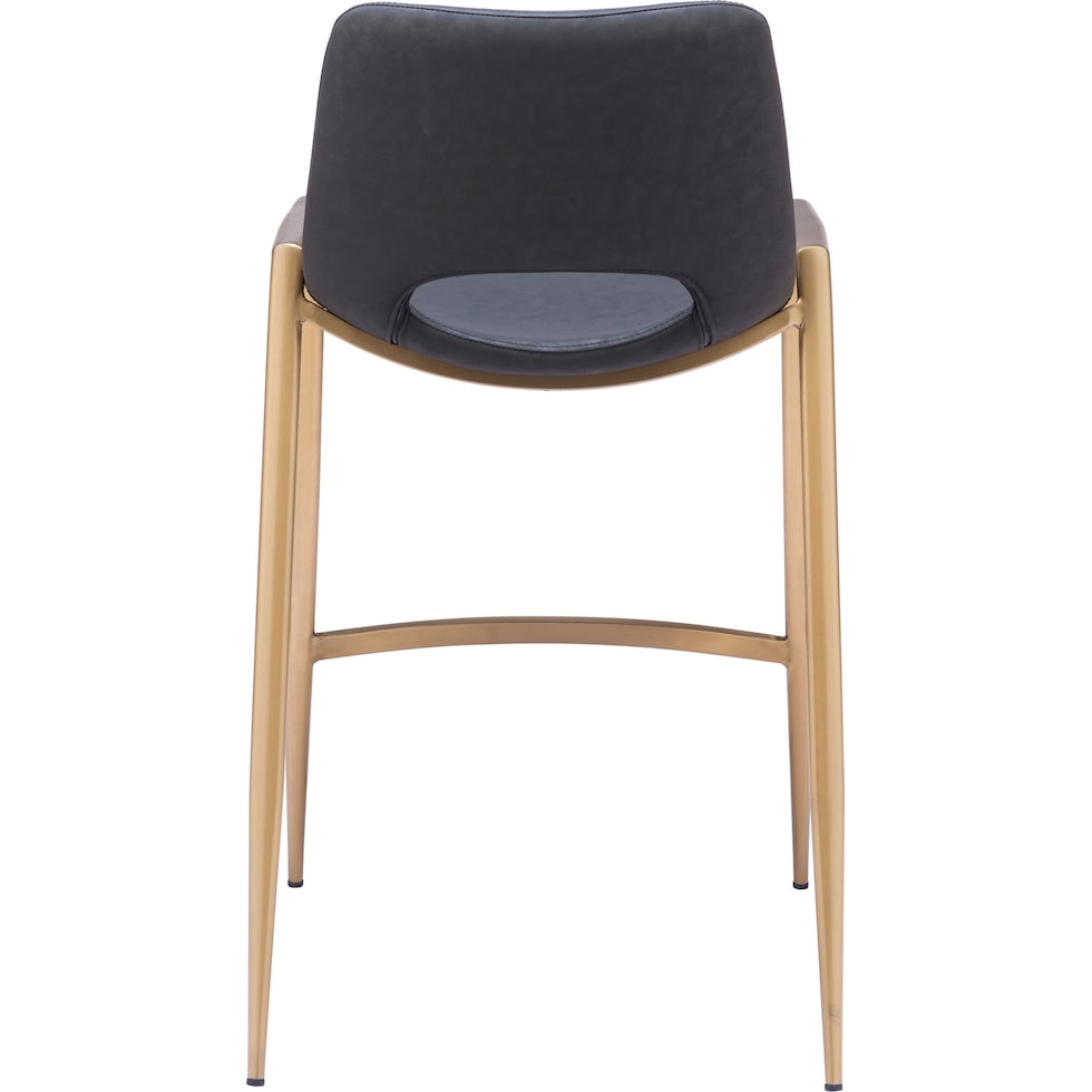 emerson black counter height stool   