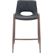 emerson black counter height stool   