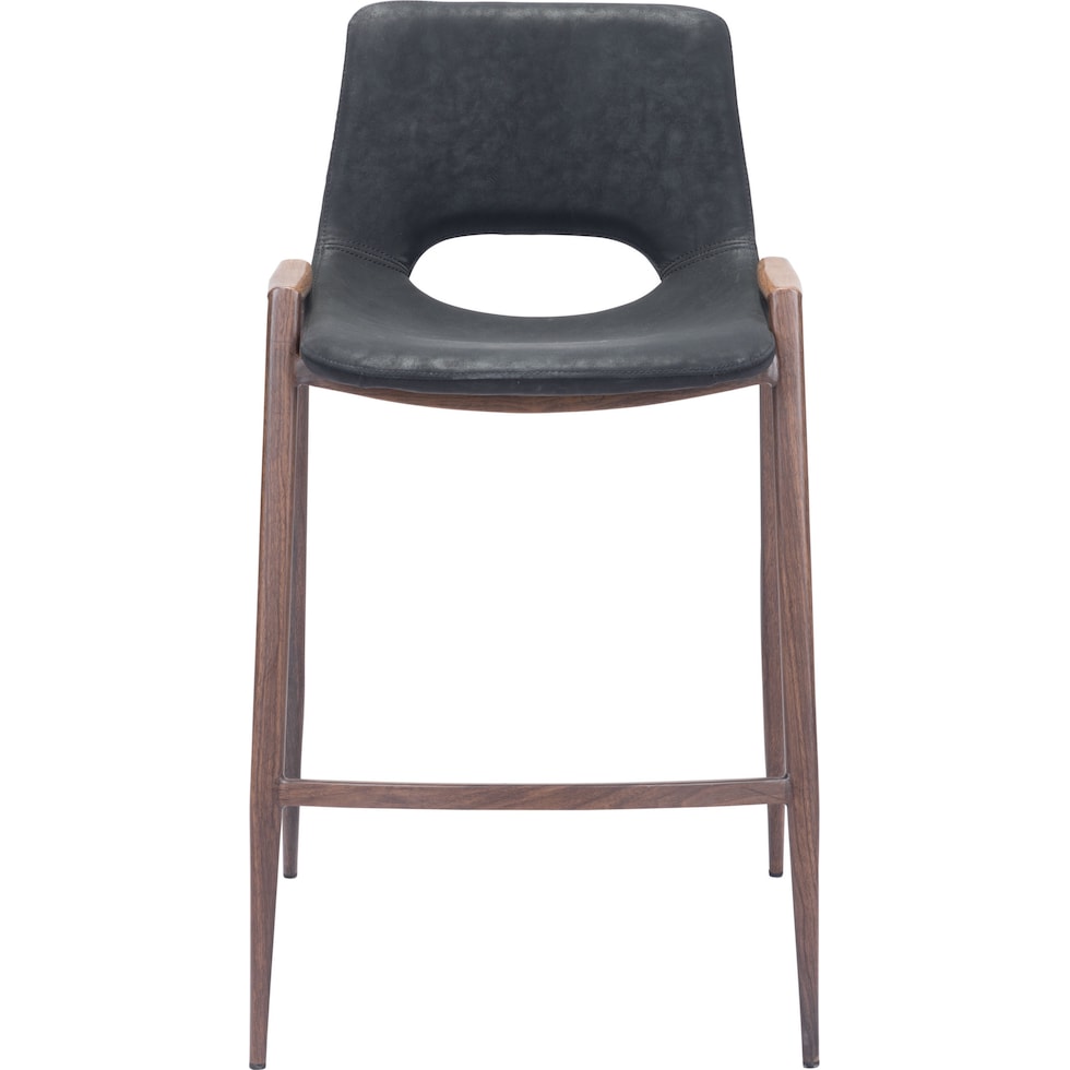 emerson black counter height stool   