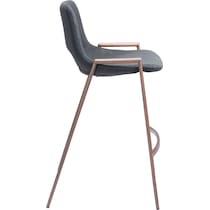 emerson black counter height stool   