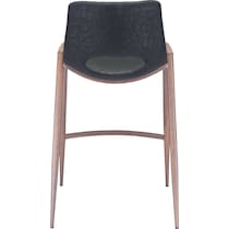 emerson black counter height stool   