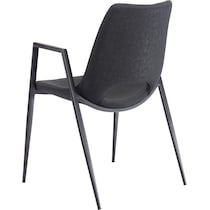 emerson black dining chair   
