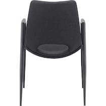 emerson black dining chair   