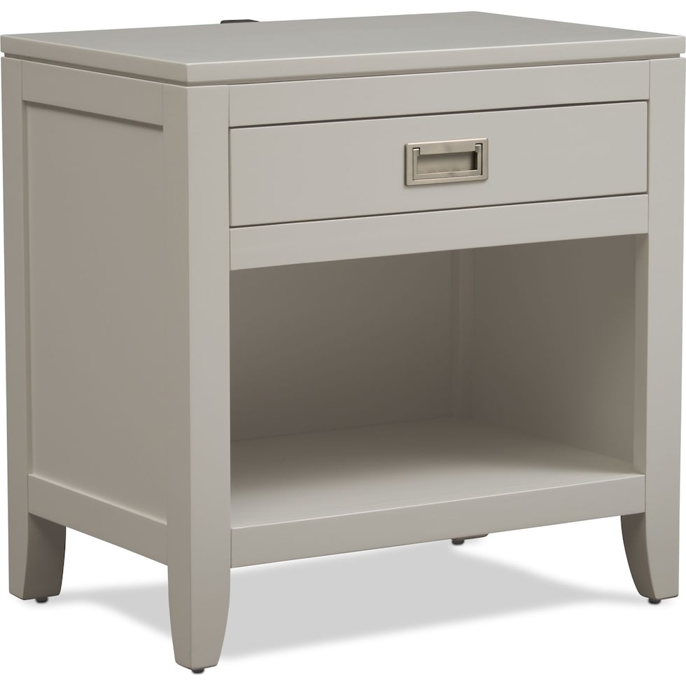 emerson gray nightstand   