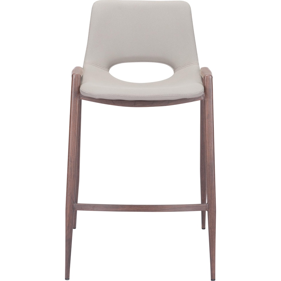 emerson light brown counter height stool   