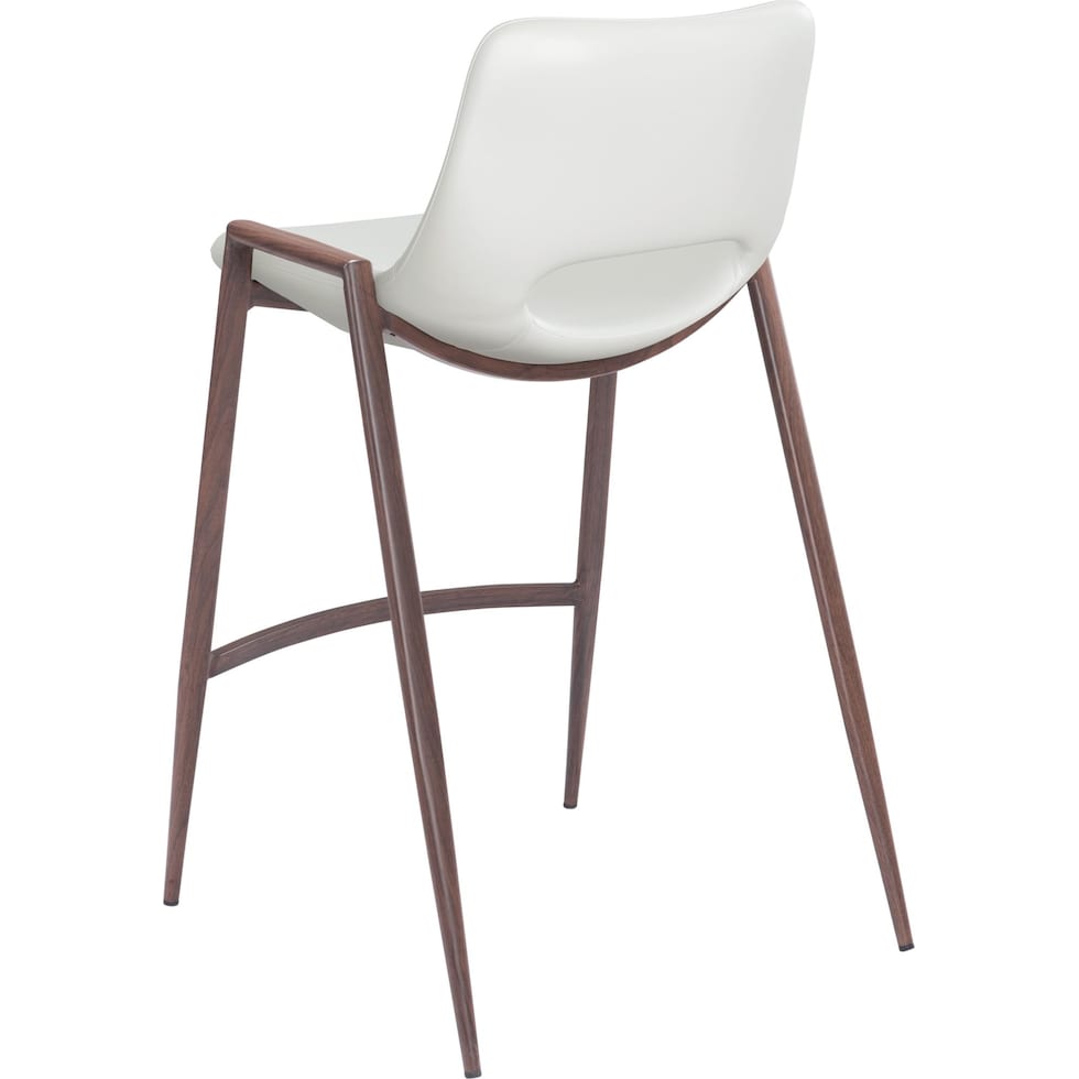 emerson white counter height stool   