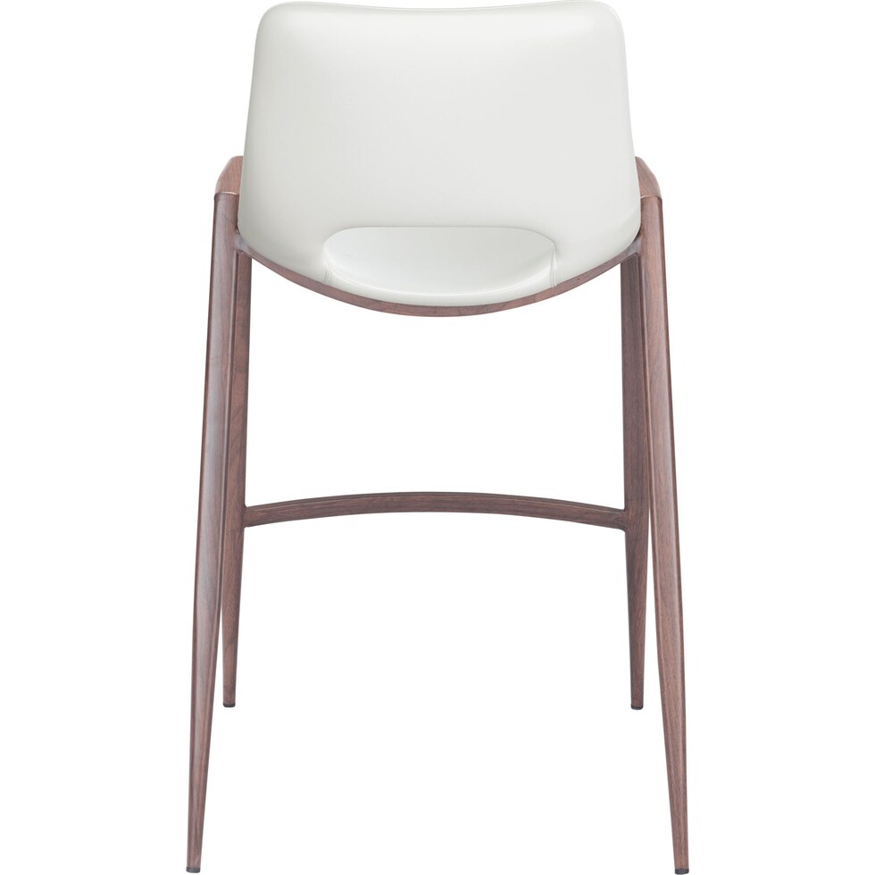 emerson white counter height stool   