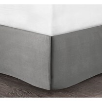 emily white gray queen bedding set   