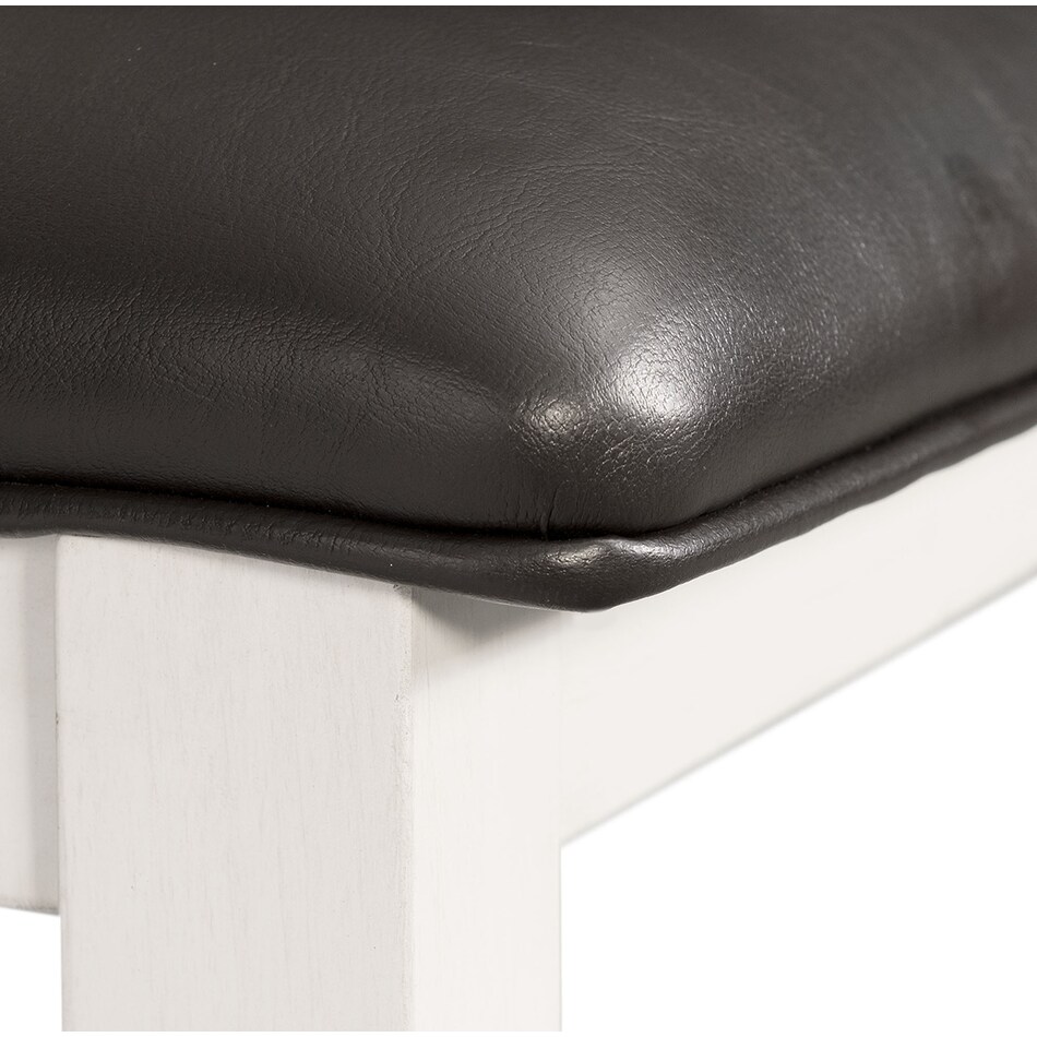 emmaline white dining chair   