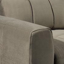 emmett gray  pc power reclining sectional   