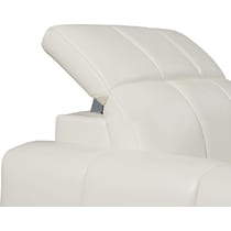 emmett white power recliner   