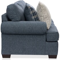 emory blue sofa   