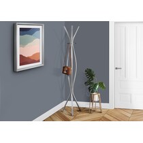 empire gray coat rack   