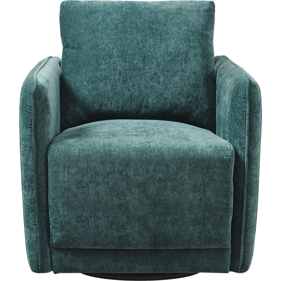 emporia green accent chair   