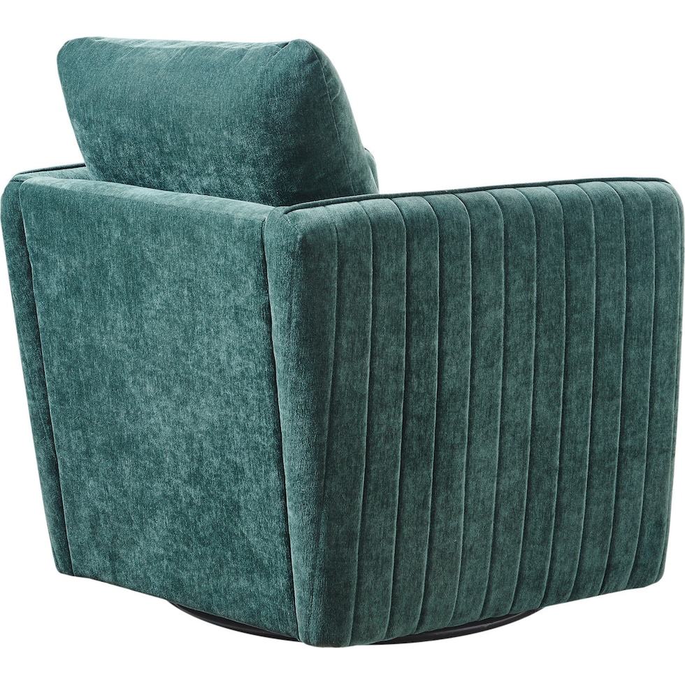 emporia green accent chair   