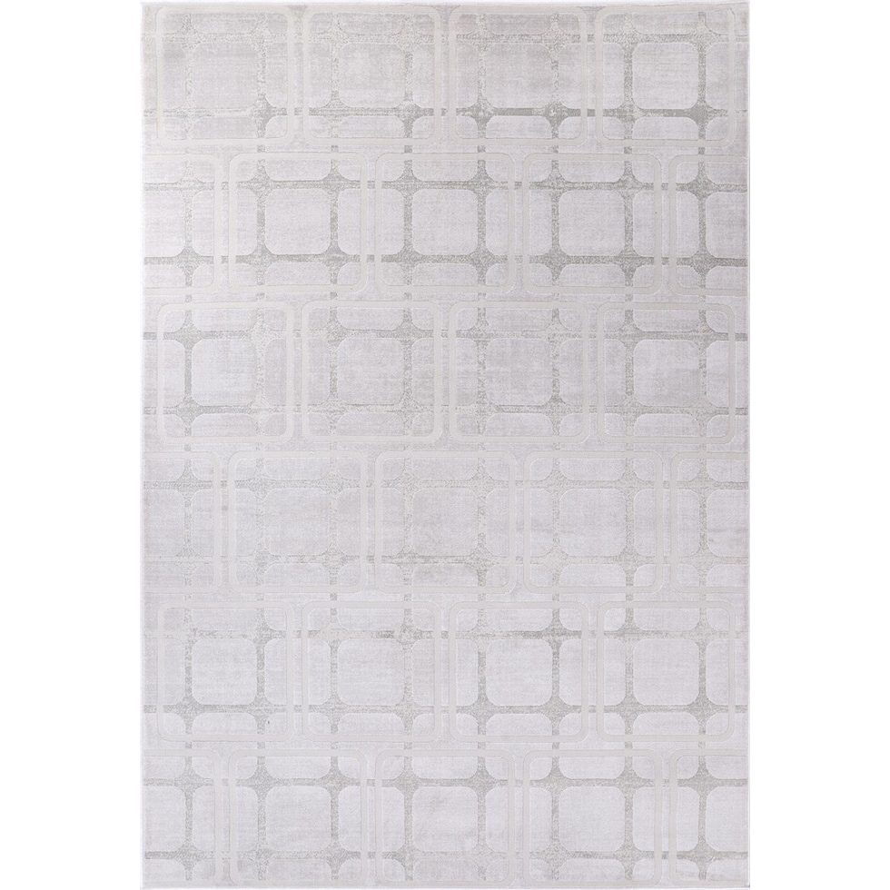 enoki beige silver area rug  x    