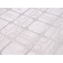 enoki beige silver area rug  x    