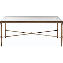 enrico light brown coffee table   