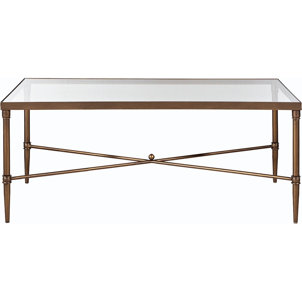 enrico light brown coffee table   