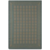 entwine blue outdoor area rug   