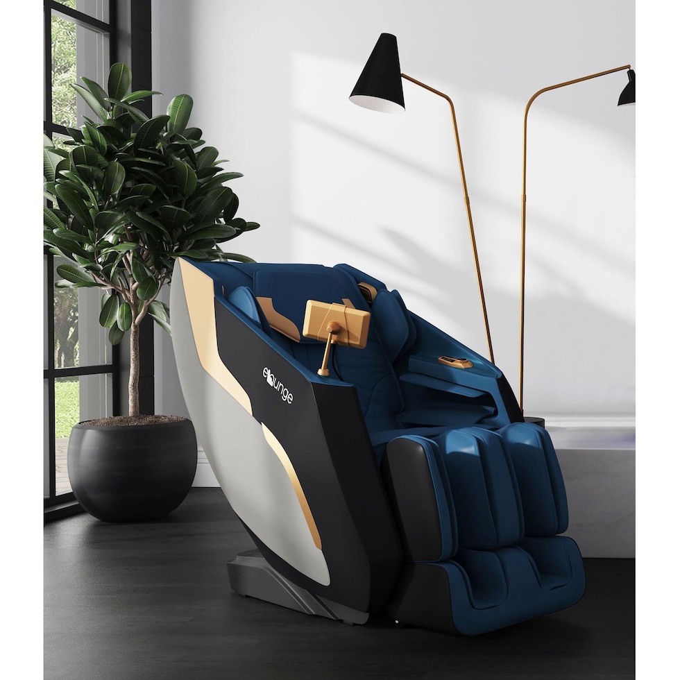 envy blue massage chair   